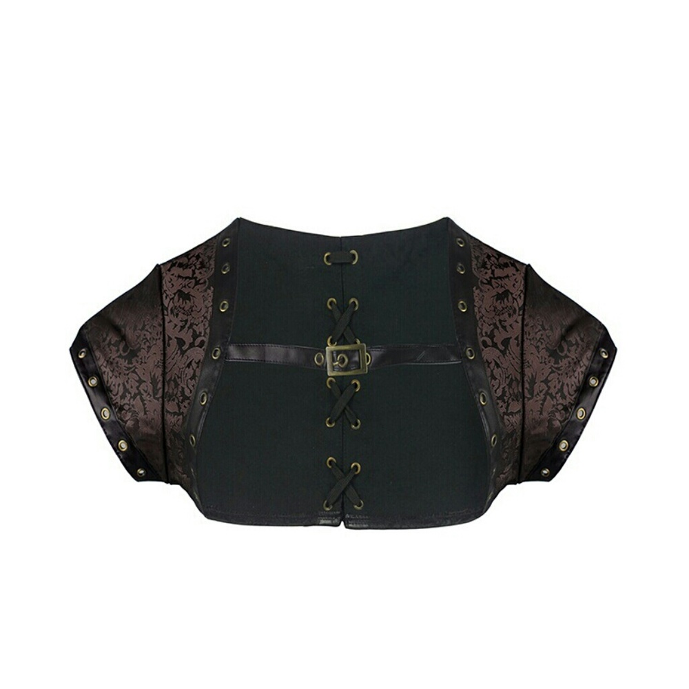 Brown Steampunk Bolero Jacket